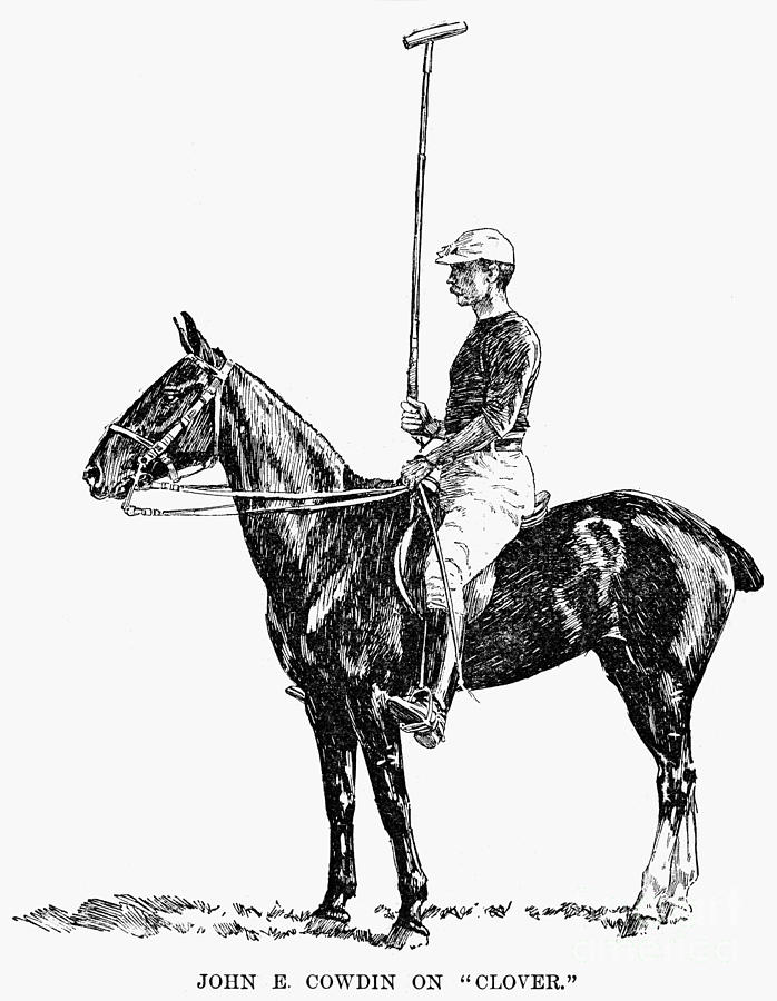 Polo, 1891 #1 Photograph by Granger