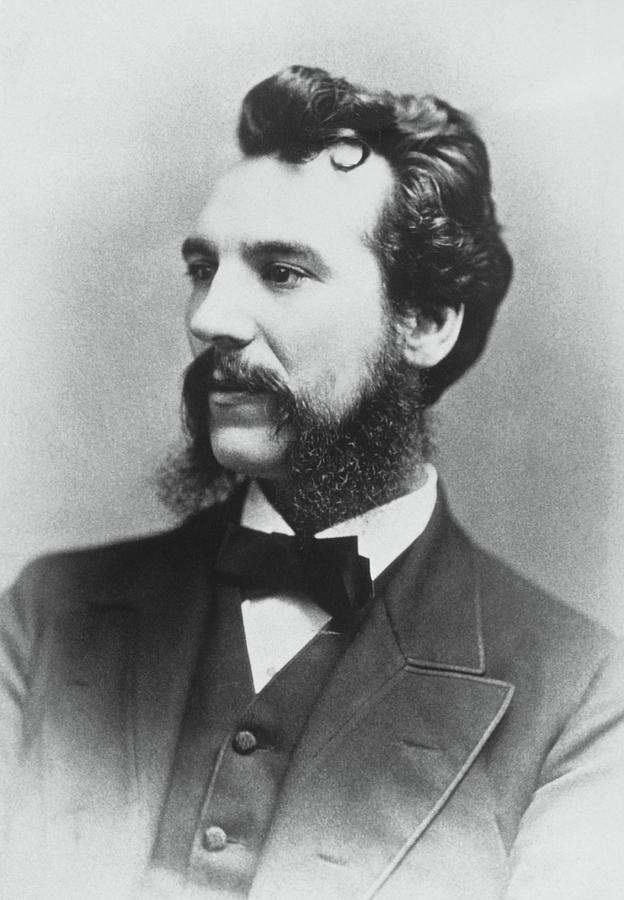 Portrait Of Alexander Graham Bell Photograph by Library Of Congress