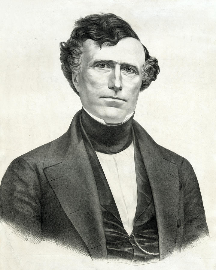 President Franklin Pierce #1 Photograph by International  Images