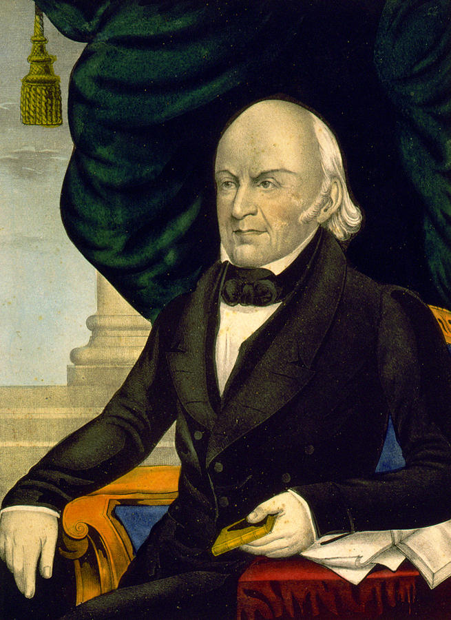 President John Quincy Adams #1 Photograph by International  Images