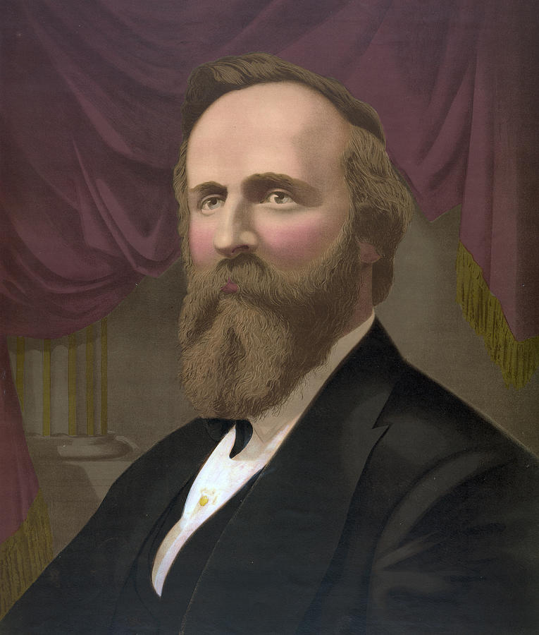 President Rutherford Hayes #1 Photograph by International  Images