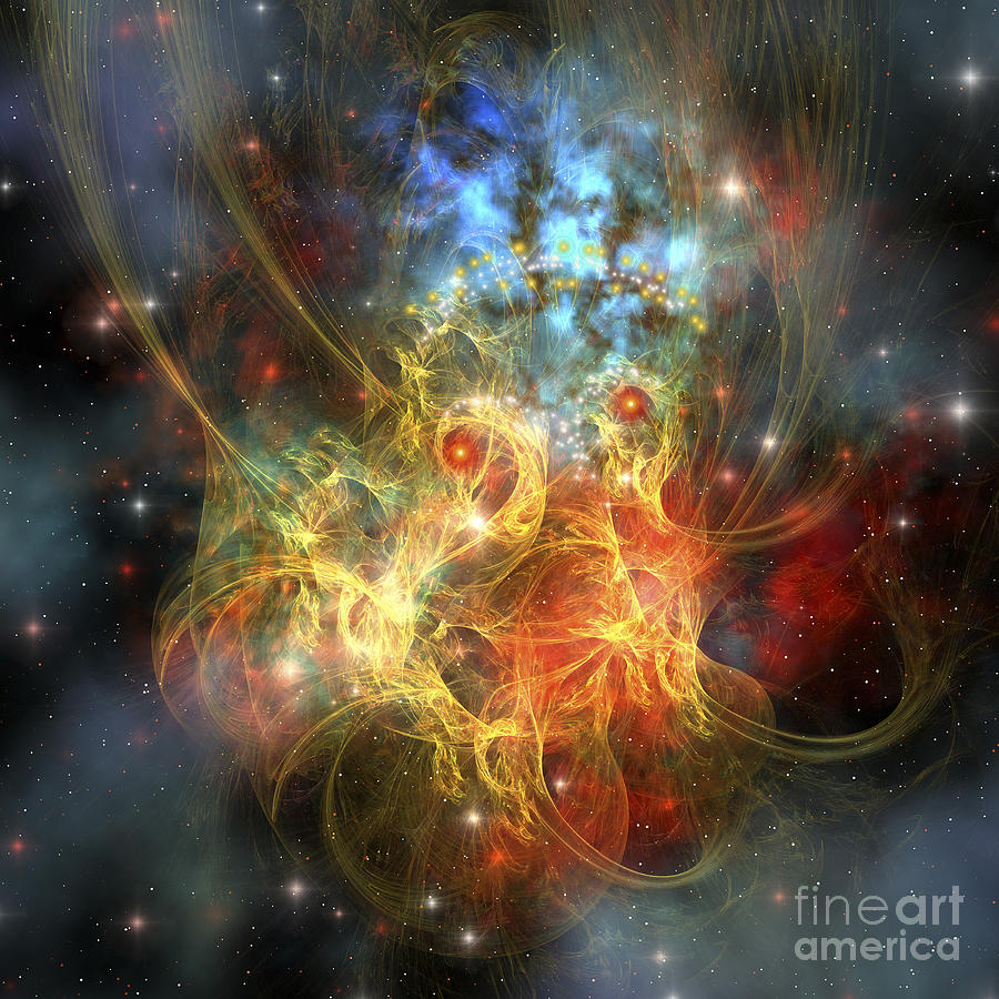 Princess Nebula #1 Digital Art by Corey Ford