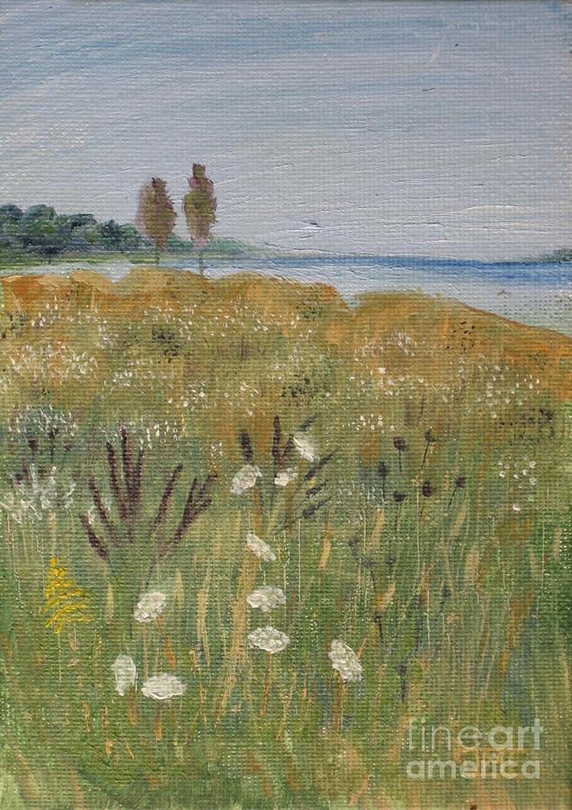 Queen Annes Lace Painting by Jackie Irwin