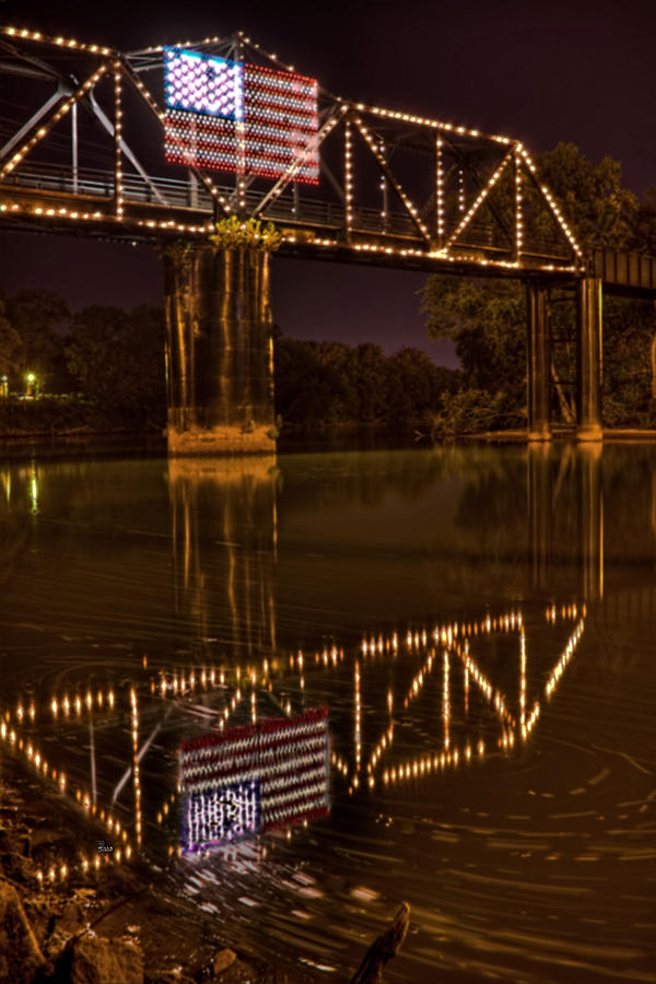 Railroad Bridge HDR Photograph by Jason Blalock