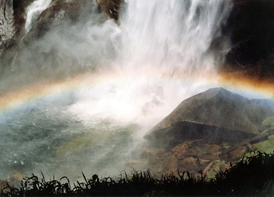 Rainbow under Vernal Falls #1 Photograph by Amelia Racca