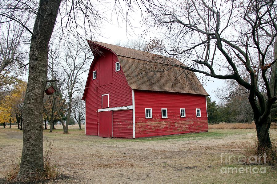 Red Barn Photograph by Yumi Johnson