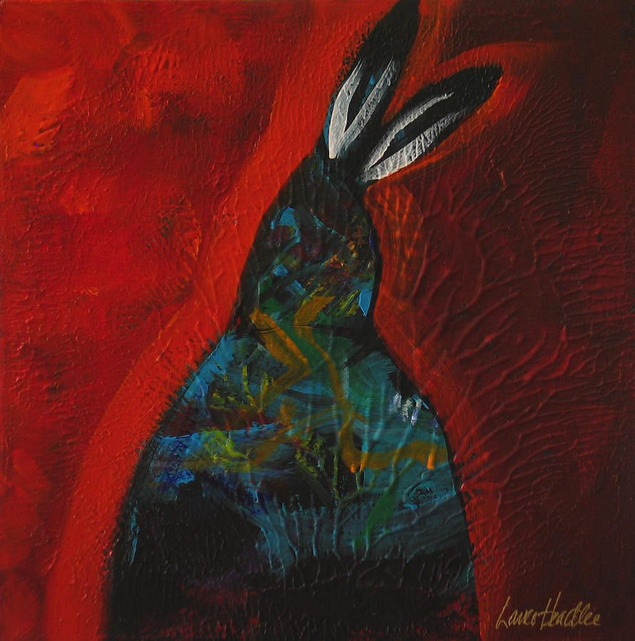 Red Feathers #1 Painting by Lance Headlee