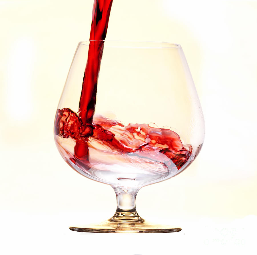 Wine Photograph - Red Wine #1 by Michal Boubin