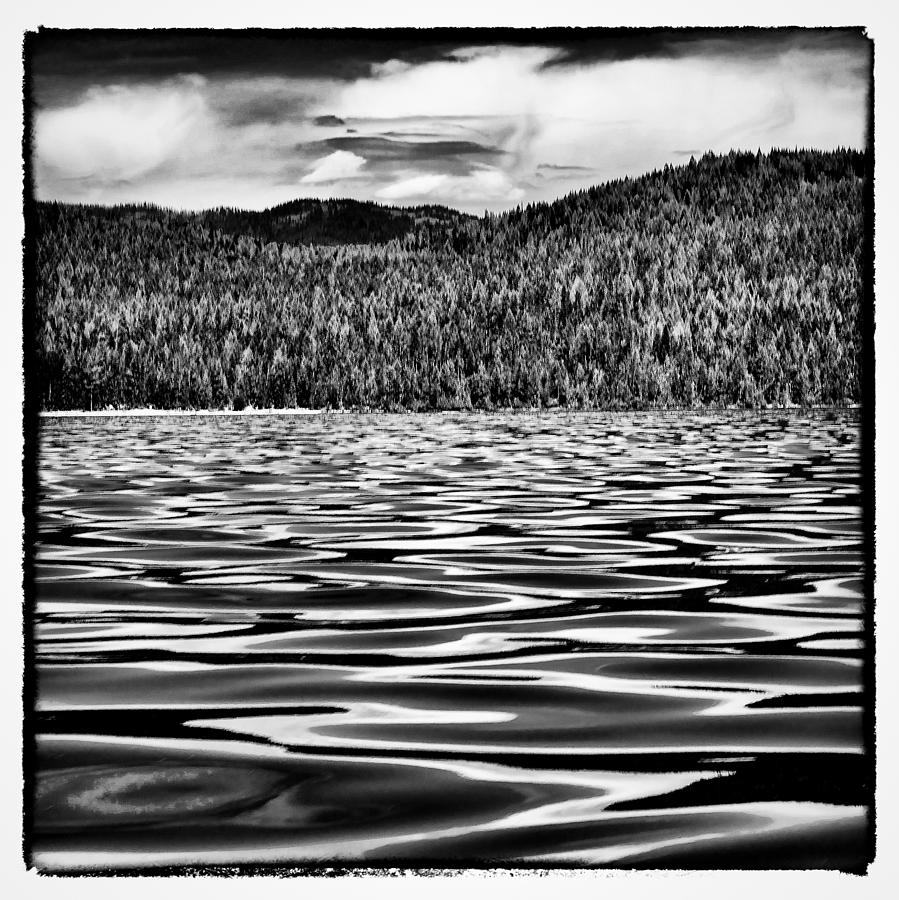 Reflected Waves on Priest Lake #2 Photograph by David Patterson