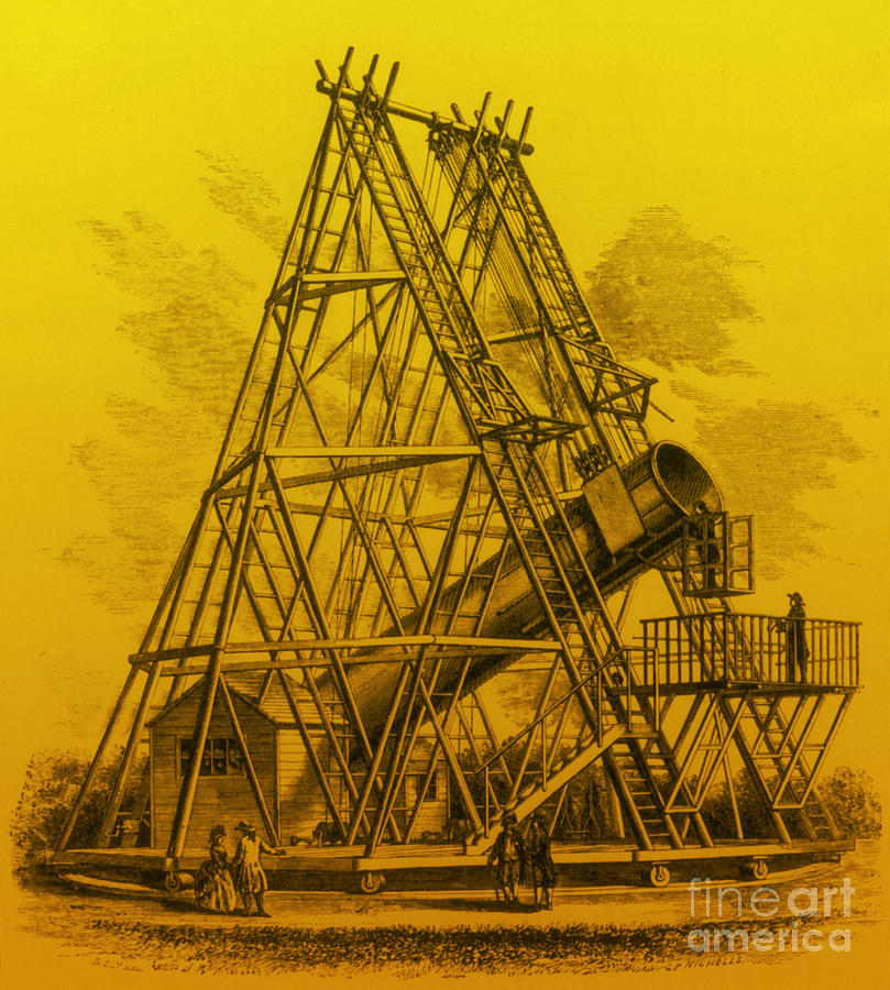 Reflecting Telescope, 1789 #1 Photograph by Science Source