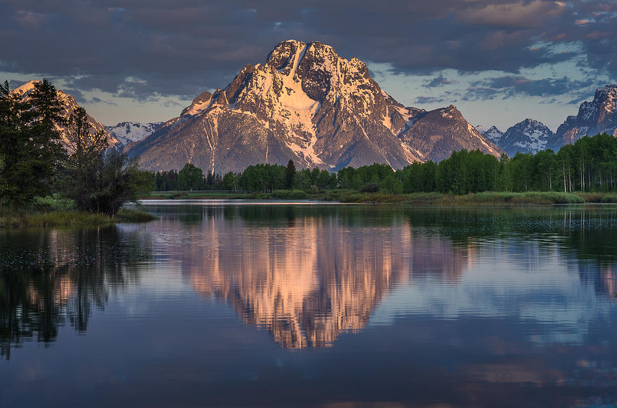 Reflections on Mount Moran Photograph by Greg Nyquist - Fine Art America