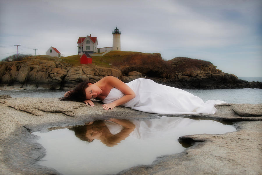 Lighthouse Photograph - Reflections #2 by Rick Berk