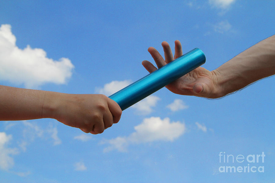 Relay Baton #1 Photograph by Photo Researchers, Inc.