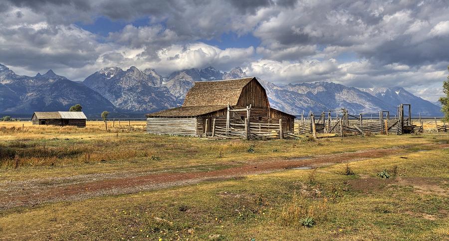 Remote Landscape With Mountains In Photograph by Robert Bartow