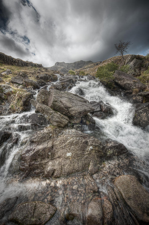Rhaeadr Idwal Waterfall #1 Photograph by Andy Astbury