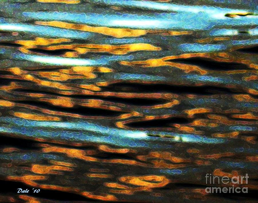 Abstracts Digital Art - Ripples #1 by Dale   Ford