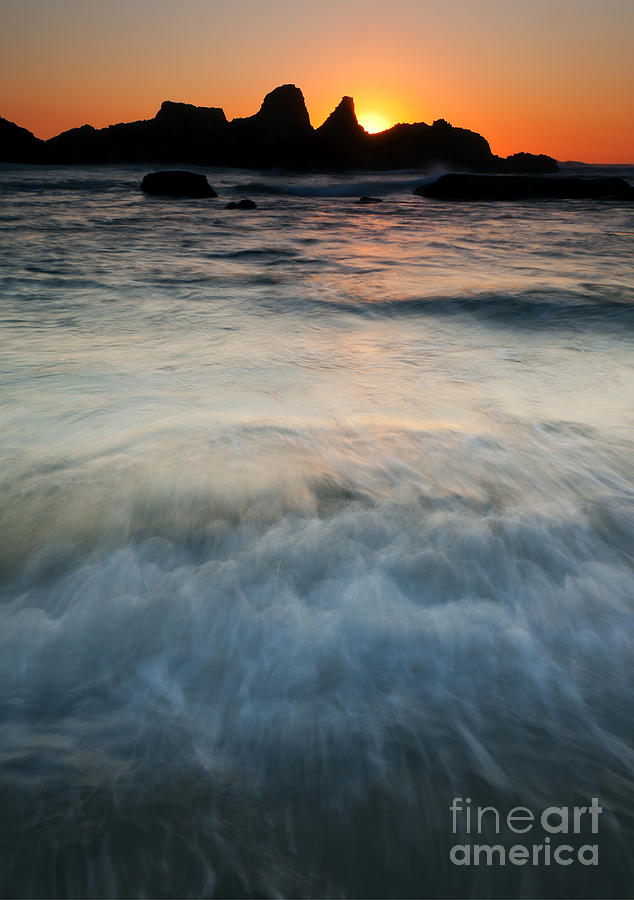 Sunset Photograph - Rising Tide #1 by Michael Dawson
