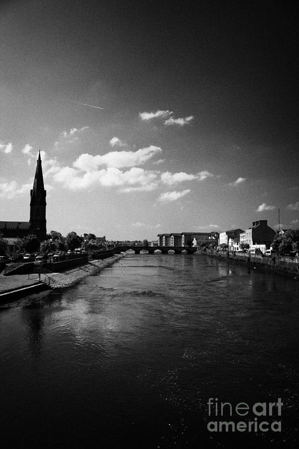 River Moy Ballina County Mayo Ireland Photograph by Joe Fox - Fine Art ...