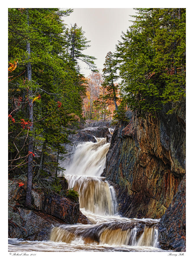 Roaring Falls #1 Photograph by Richard Bean