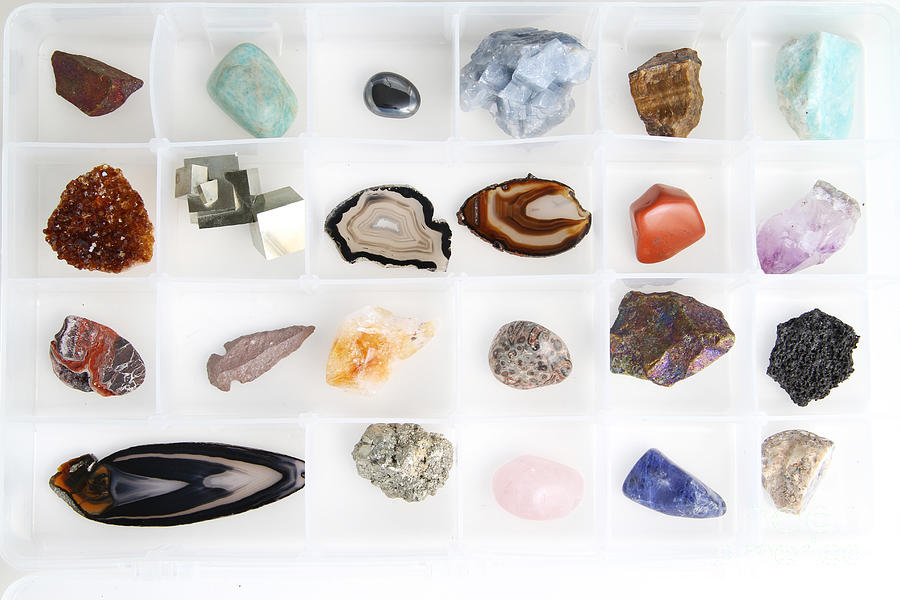 Rocks And Minerals Photograph by Photo Researchers