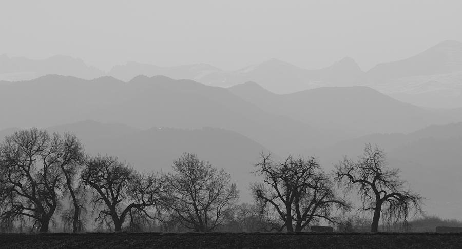 Rocky Mountain Haze Panorama #1 Photograph by James BO Insogna