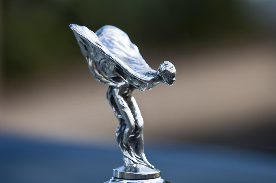 Rolls-Royce Hood Ornament  #1 Photograph by Jill Reger