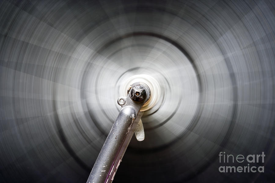 Rotating Wheel #1 Photograph by Michal Boubin