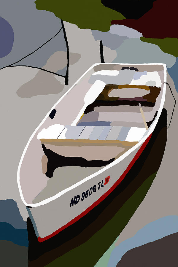 Row Boat San Damingo Creek #1 Digital Art by Jim Proctor Row Boat San Damingo Creek #1 Digital Art by Jim Proctor