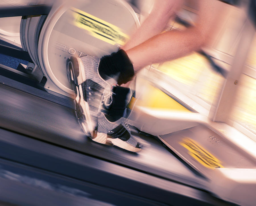 Sports Photograph - Running Machine #1 by Mark Sykes