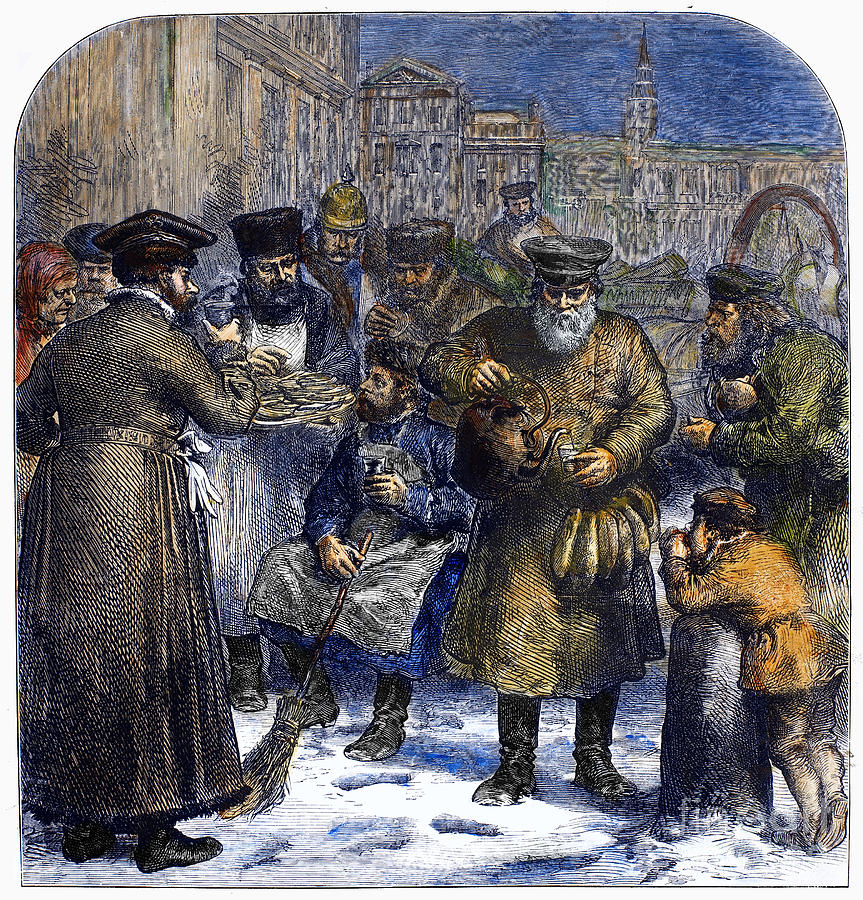 Russia: Tea Vendor, 1874 #1 Photograph by Granger
