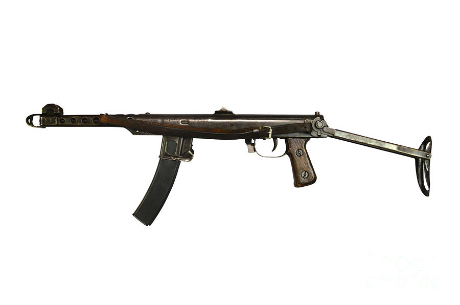 Russian Pps-43 Submachine Gun #1 Photograph by Andrew Chittock