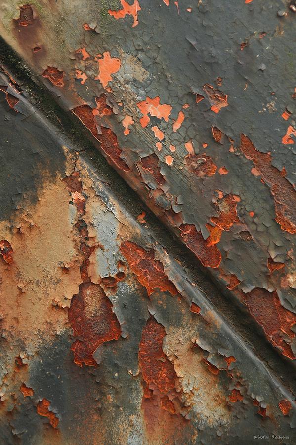 Rust Photograph - Rust II #1 by Winston Rockwell