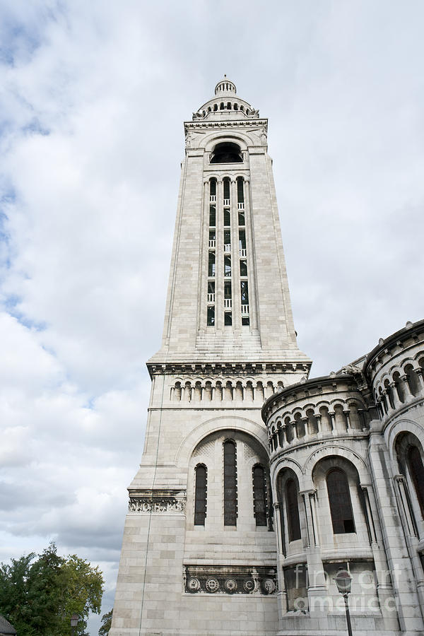 Sacre Coeur bell tower #1 Photograph by Fabrizio Ruggeri