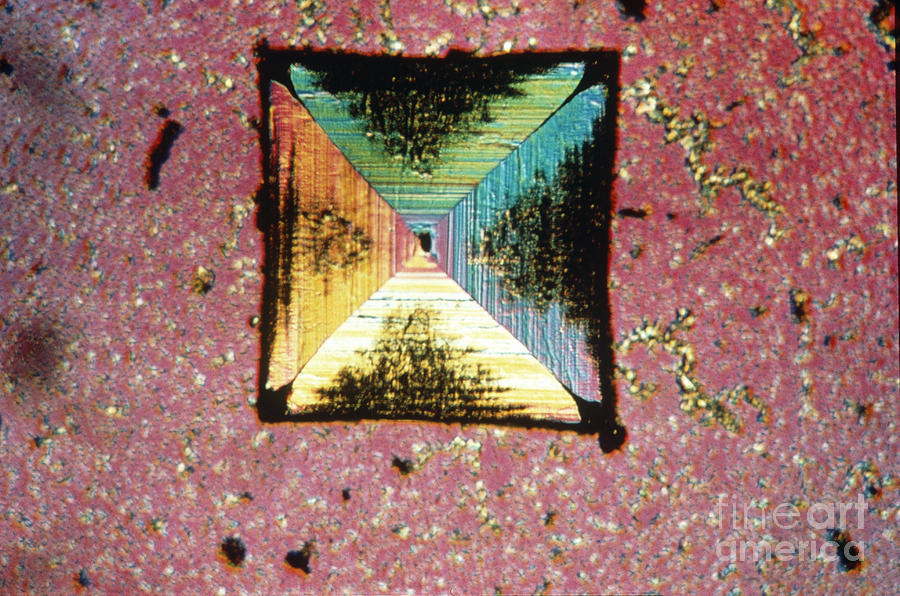 Cube Photograph - Salt Crystal #1 by Eric V. Grave