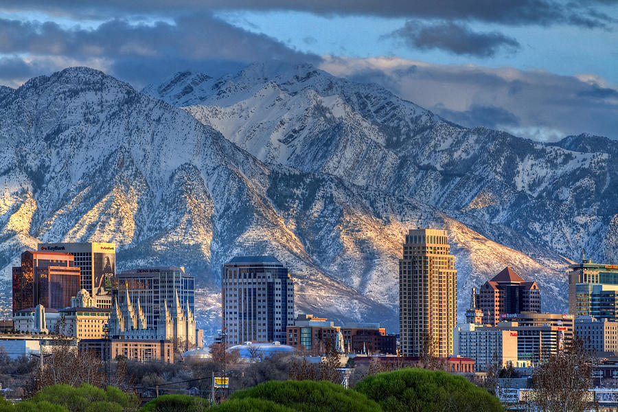 Salt Lake City Utah USA #1 Photograph by Douglas Pulsipher