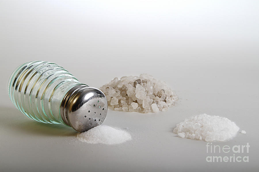 Salt #1 Photograph by Photo Researchers, Inc.