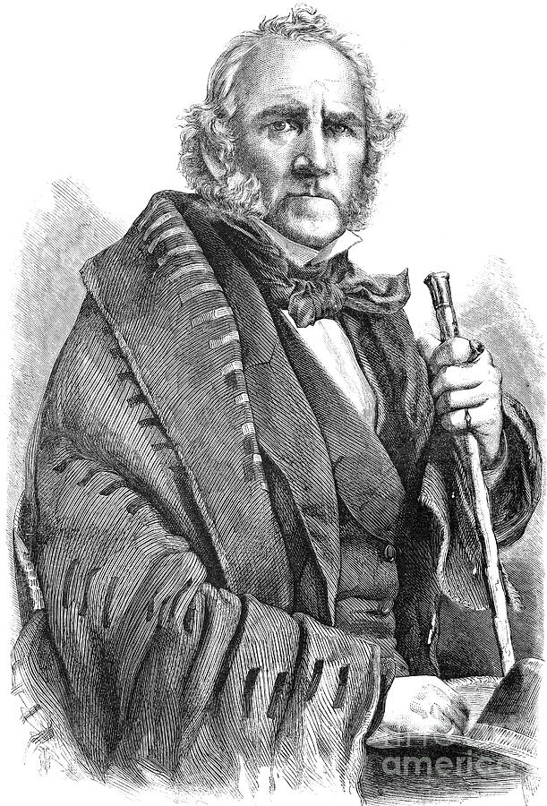 Samuel Houston, 1793-1863 Drawing by GRANGER Historical Picture Archive
