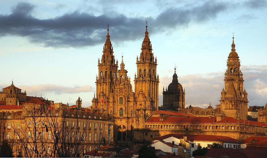 Santiago de Compostela #1 Photograph by David Harding
