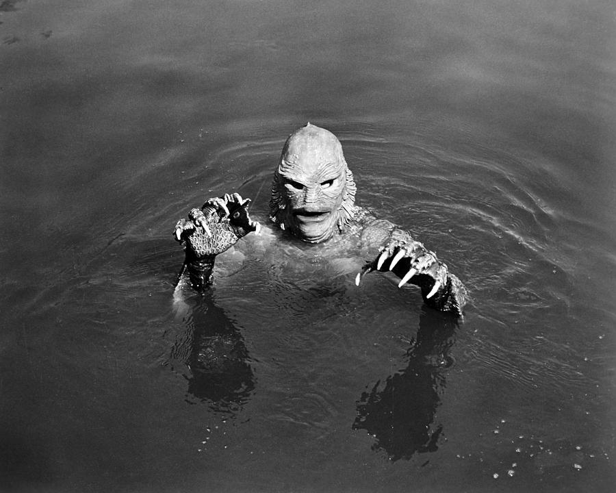 Actor Photograph - Sea Monster,  1953 #1 by Granger