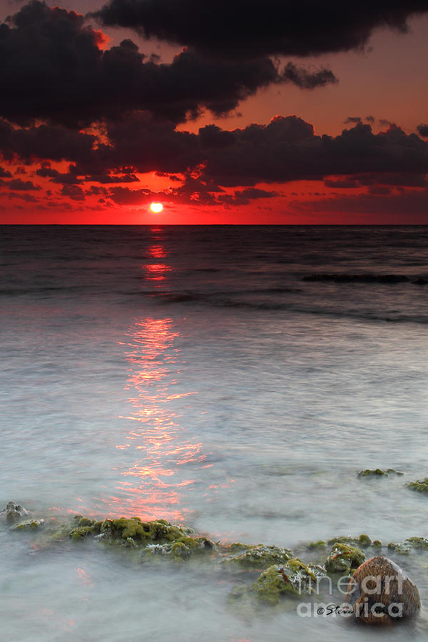 Sea Scape Sunrise #1 Photograph by Steve Javorsky
