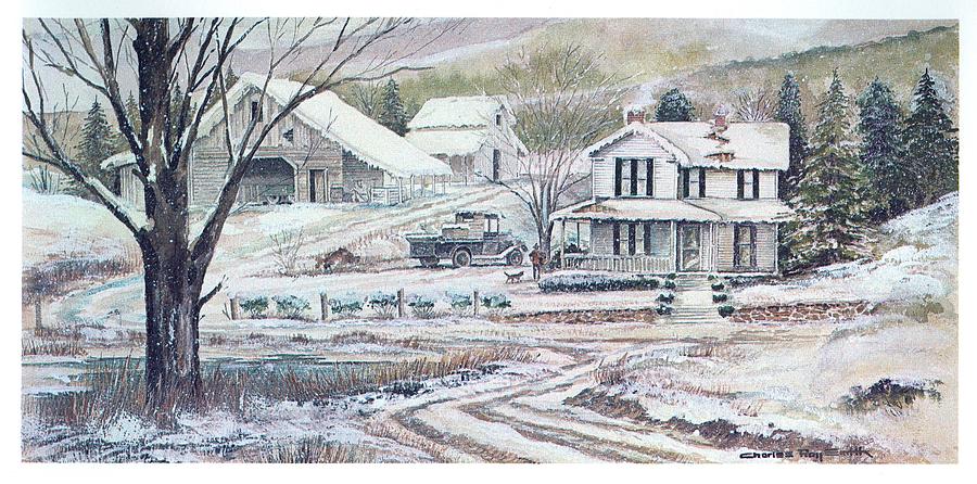 Season To Be Home Painting by Charles Roy Smith - Fine Art America