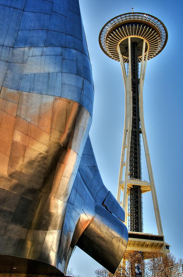 Seattle Space Needle Photograph by Spencer McDonald