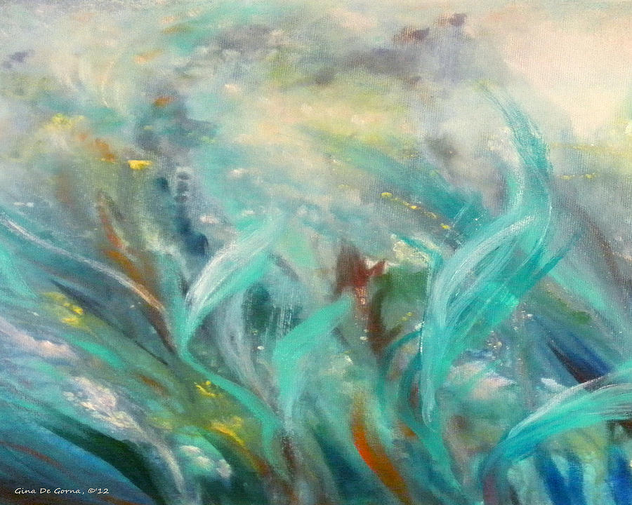 Seaweeds #1 Painting by Gina De Gorna