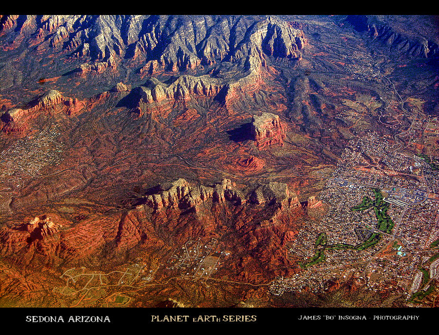 Sedona Arizona PLANET eARTh #2 Photograph by James BO Insogna