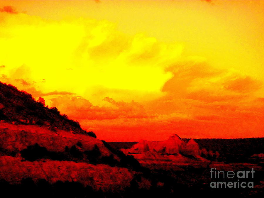 Landscape Photograph - Sedona Sunset #1 by Kumiko Mayer