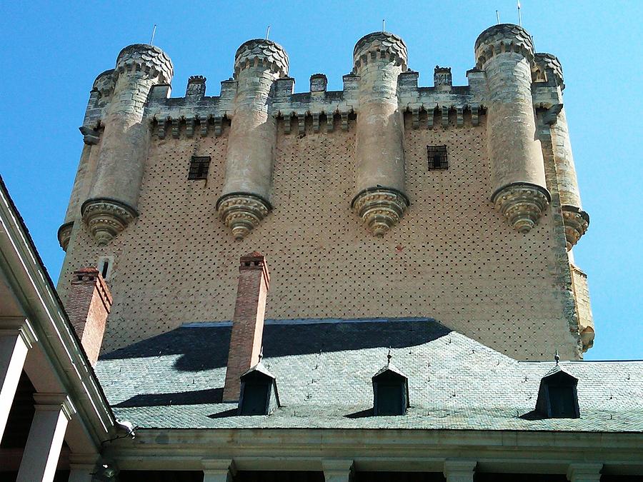 Segovia Alcazar Castle Knights V in Spain #1 Photograph by John Shiron