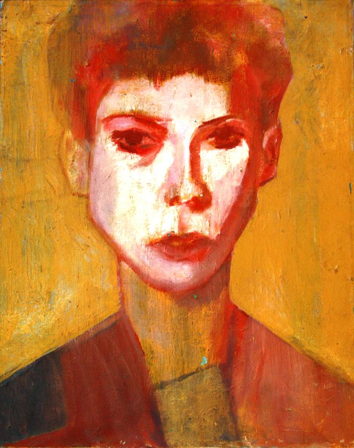 Artist Painting - Self Portrait #6 by Anita Dale Livaditis