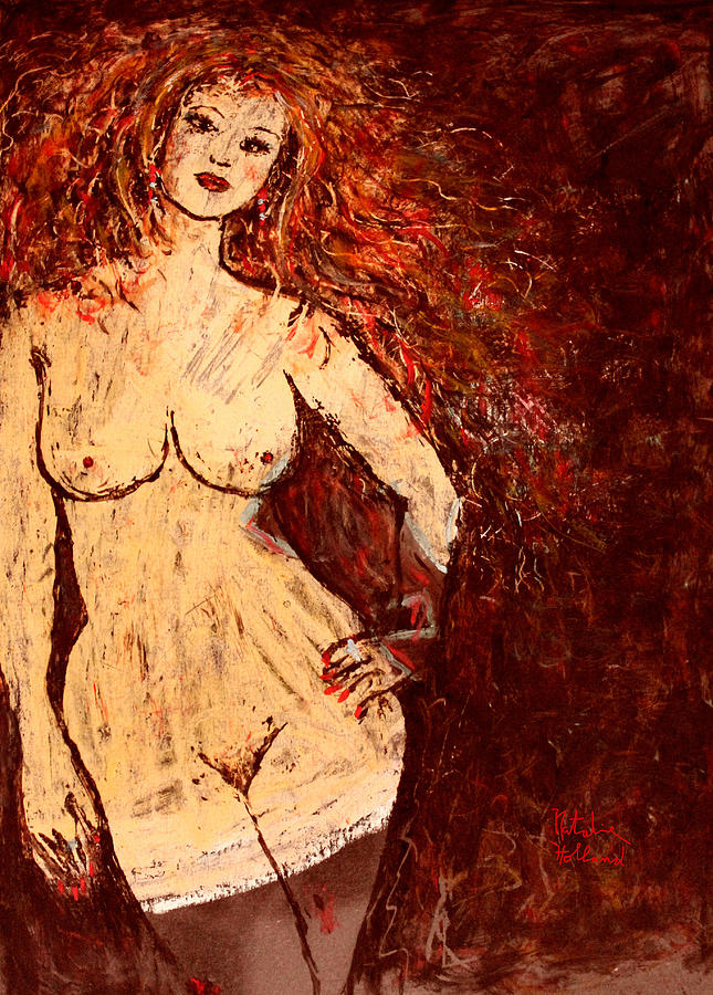 Sexy #1 Painting by Natalie Holland