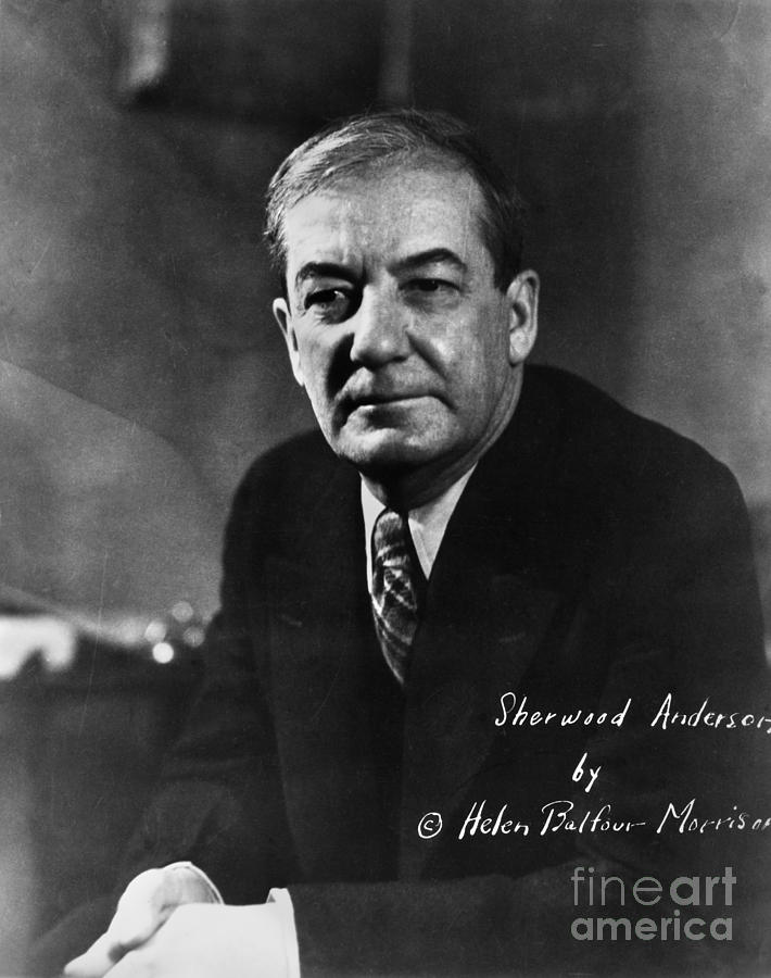 Sherwood Anderson #1 Photograph by Granger