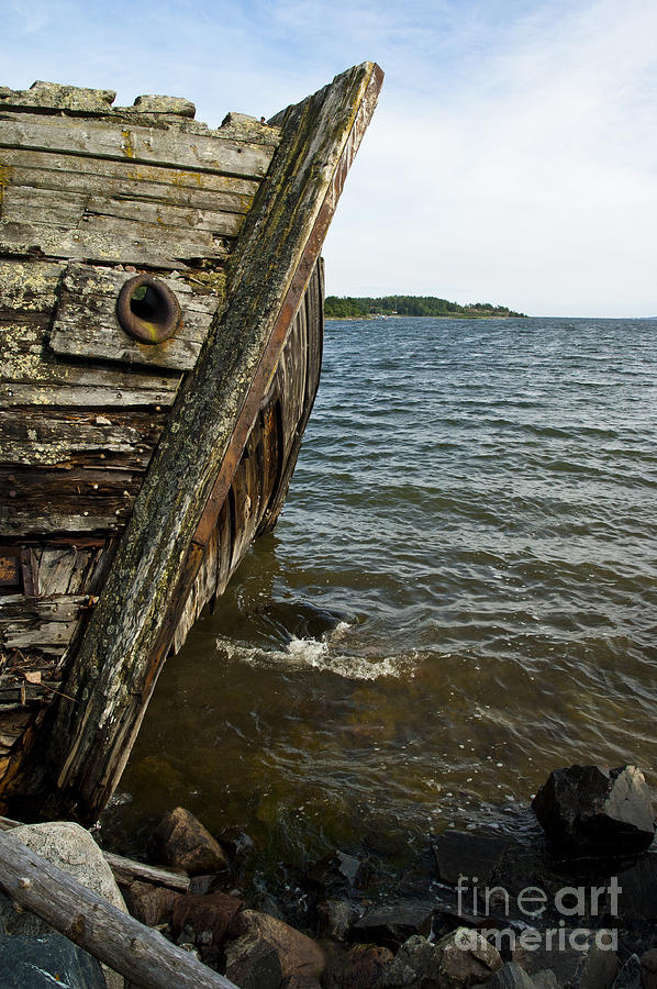 Ship Wreck  #2 Photograph by Micah May